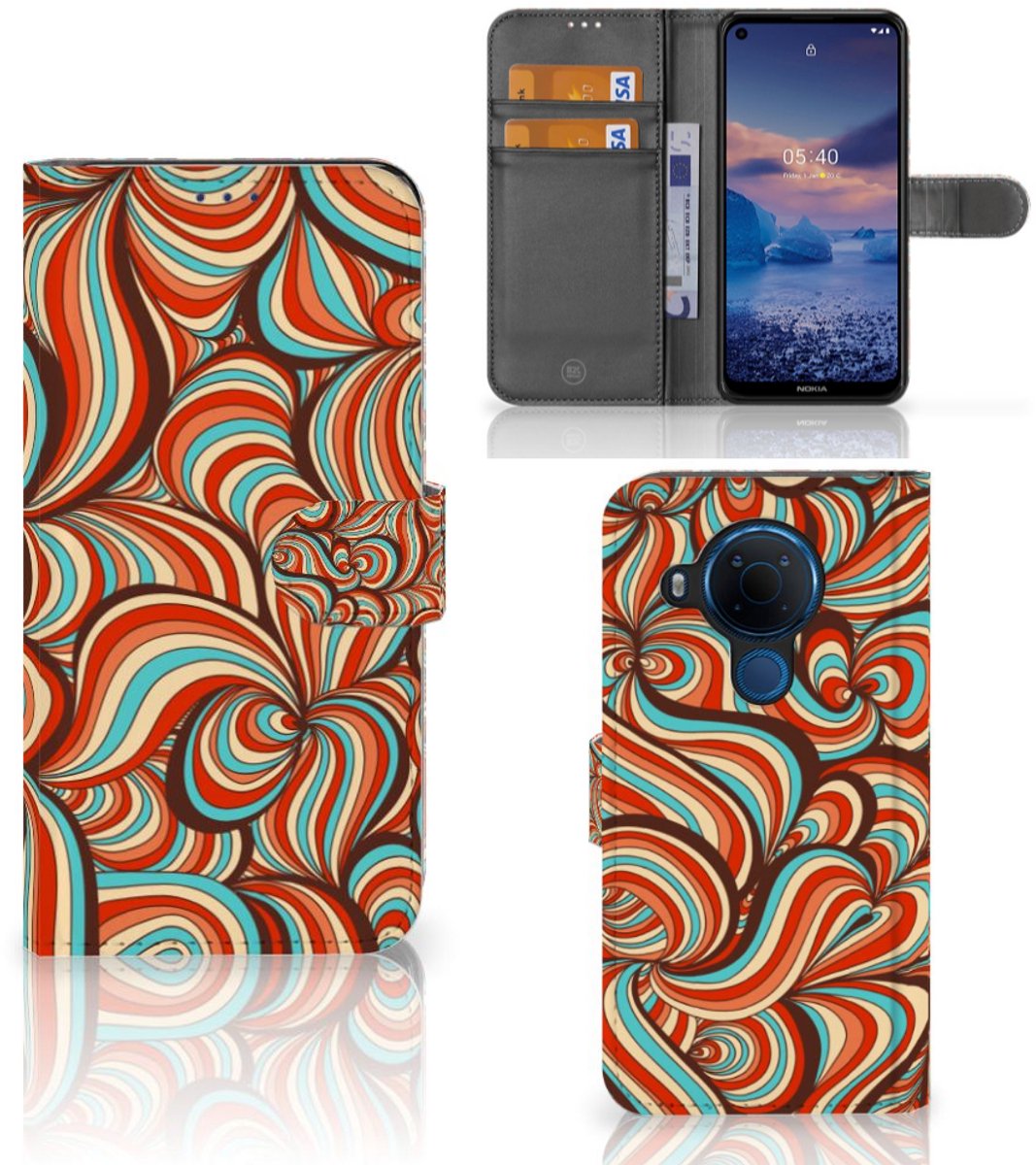 Nokia 5.4 Hoesje Retro