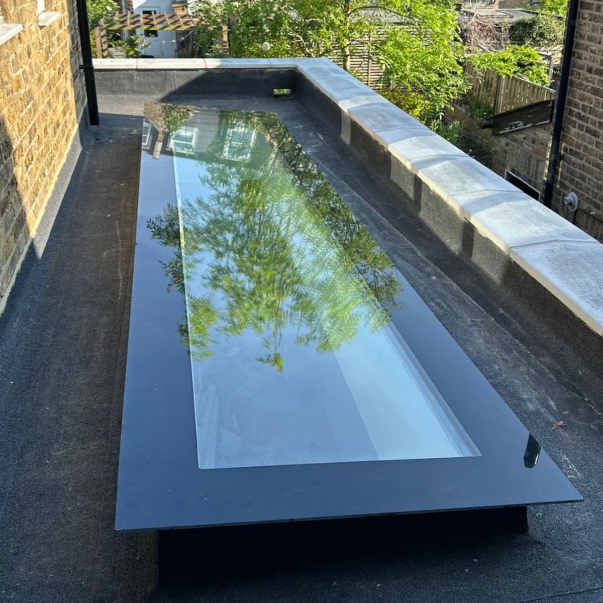 Plat Dakraam 40x200 cm – HR+++ Triple Glas – Lekvrij Ontwerp – 10 Jaar Garantie