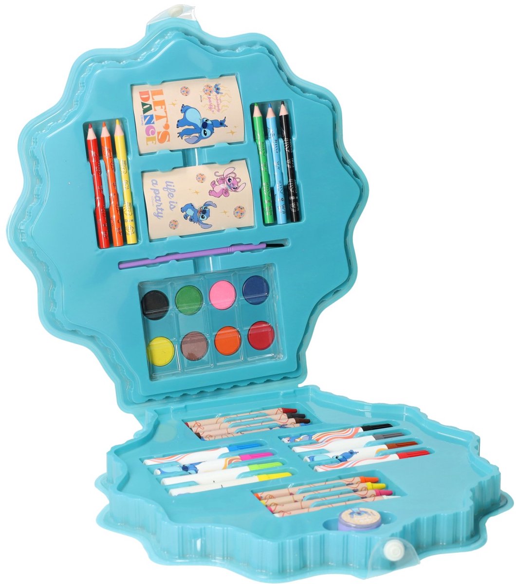 Disney Kleurkoffer stitch, 35dlg