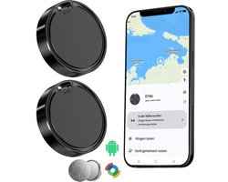 Ynkkvre - Smart Tag – Anti-verlies tracker – Bluetooth-locator – Bluetooth Tracker – UWB – Google Find Hub – IP65 – 2 jaar batterijduur