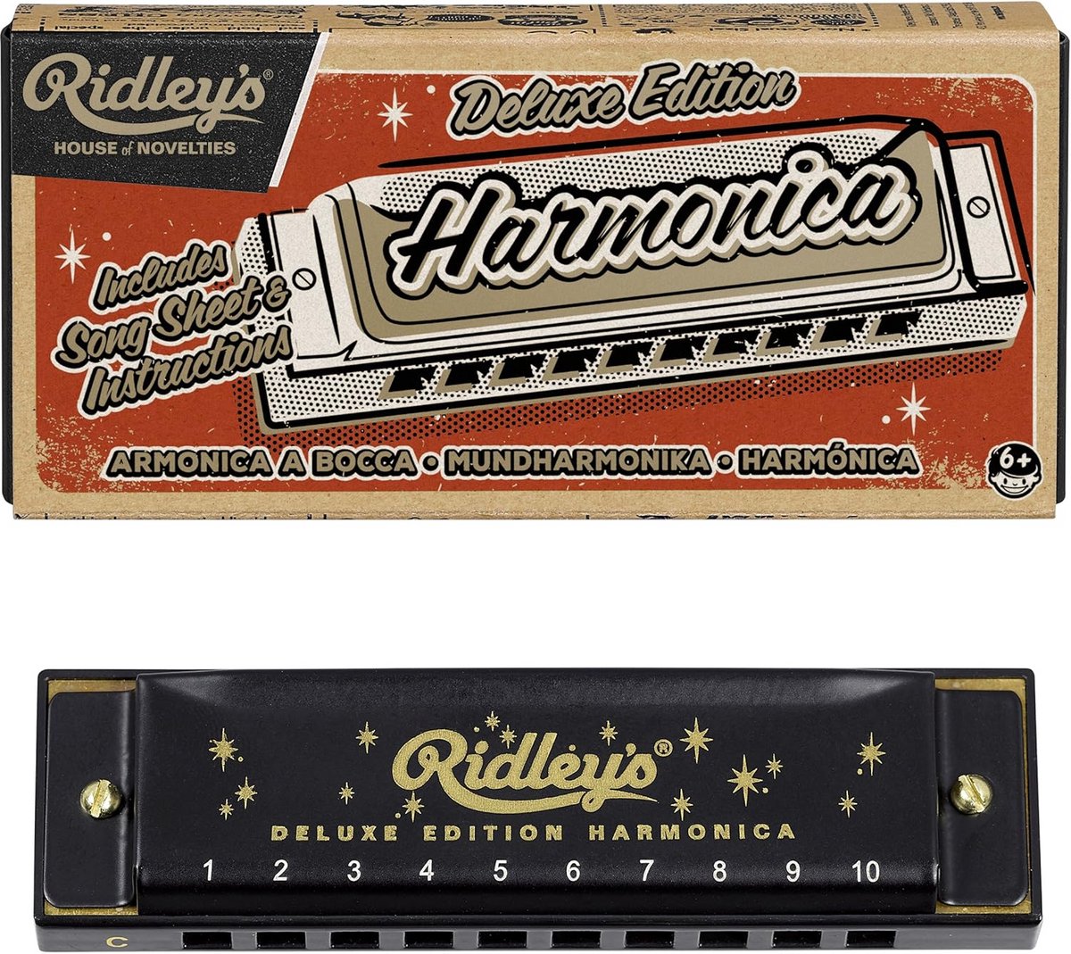 Deluxe Mondharmonica voor Beginners en Gevorderden