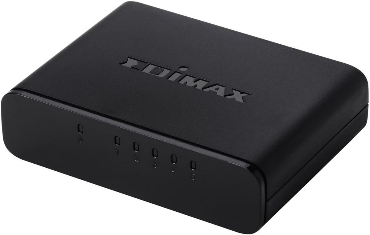 5-poorts Fast Ethernet Desktop Switch voor SOHO Netwerken