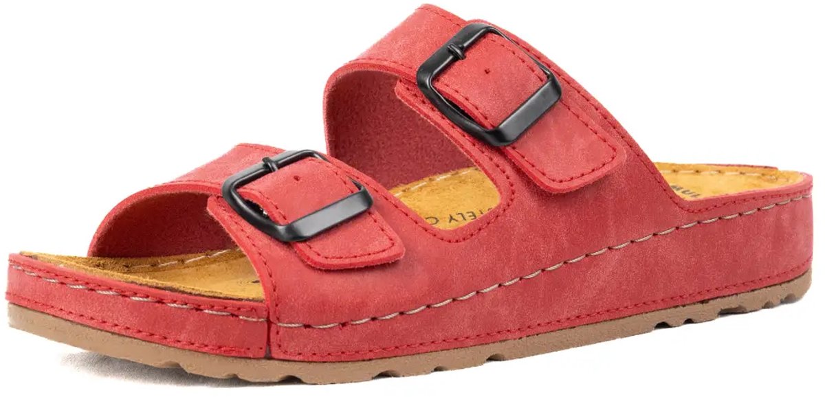 Sandalen met brede neus H - model Hibiscus