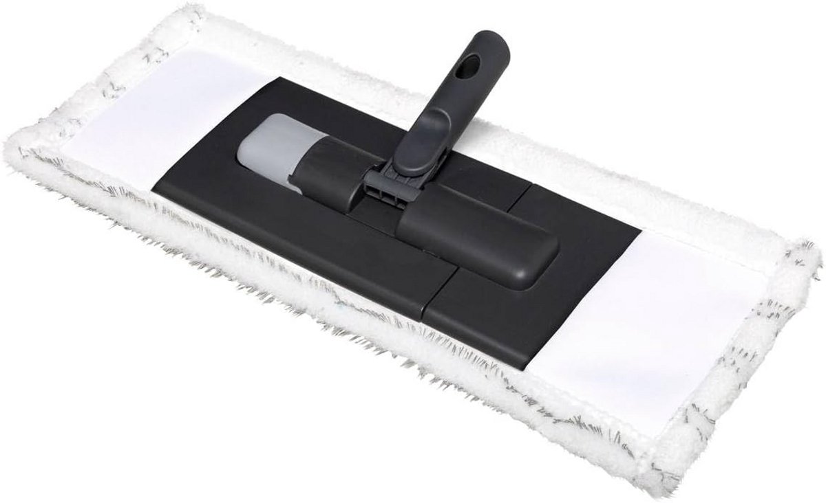 Set van 5 Microvezel Vloerwisser Koppen Grijs - Flexibel en Wasbaar