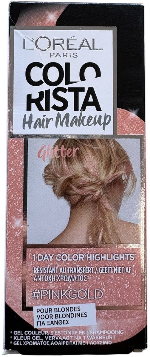 L’Oréal Paris Colorista Hair Make Up Pinkgold -30ml