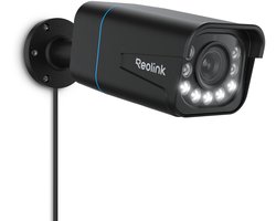 Reolink RLC-811A - 4K 8MP PoE-buitencamera - 5x Optische Zoom - Kleuren Nachtzicht - Slimme Detectie - Zwart