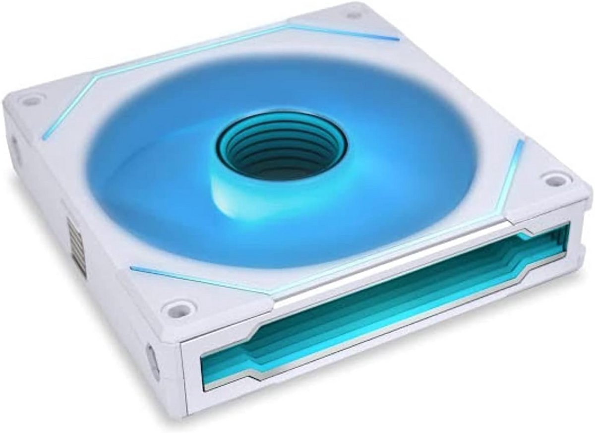 120mm ARGB PC Behuizingsventilator Wit Stil en Efficiënt met Instelbare Verlichting