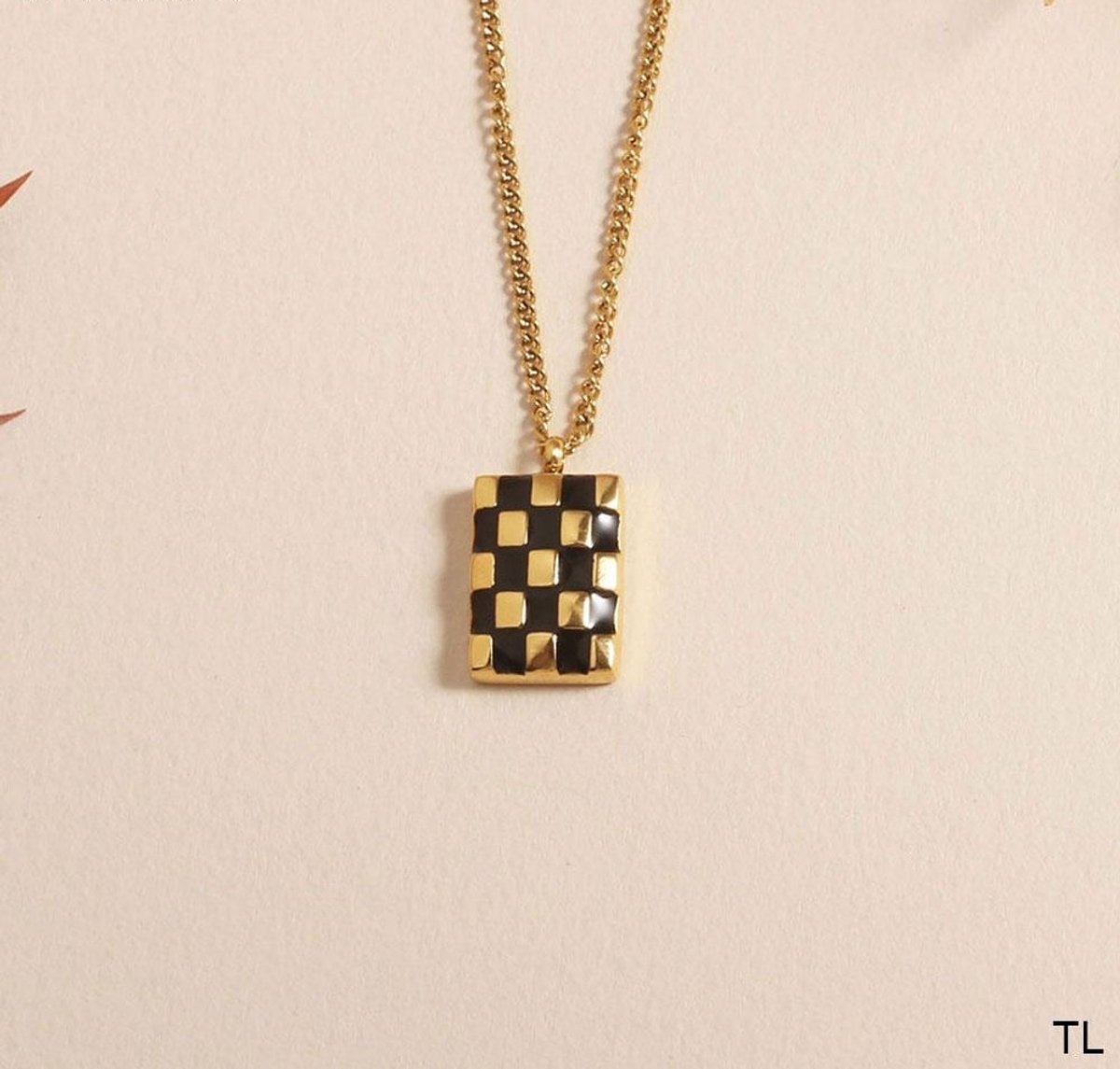 Ketting Si Amor Sieraden NW1083-G Roestvrij Staal Kleur Goud