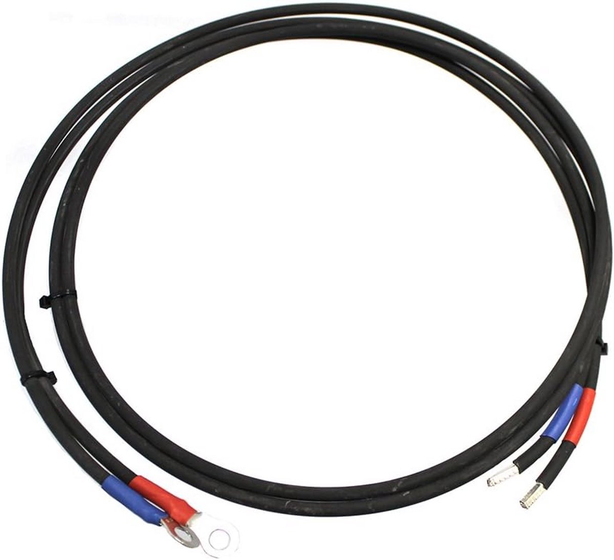 Universele Batterijkabel 2x4.0mm² 1,5m met M8 Ringogen voor Accuverbinding