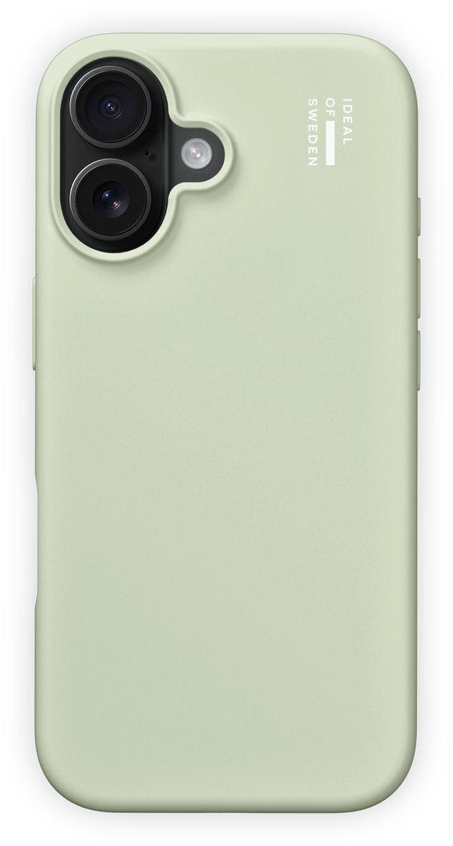 iDeal of Sweden Silicone Case geschikt voor MagSafe geschikt voor iPhone 16 - Sage Green