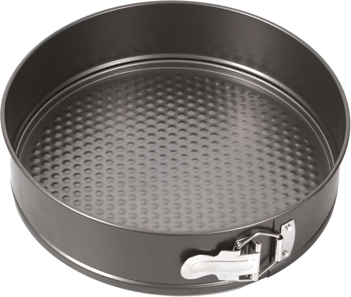 Ronde Springvorm met Scharnier 24 cm - Koolstofstaal Bakvorm voor Taart