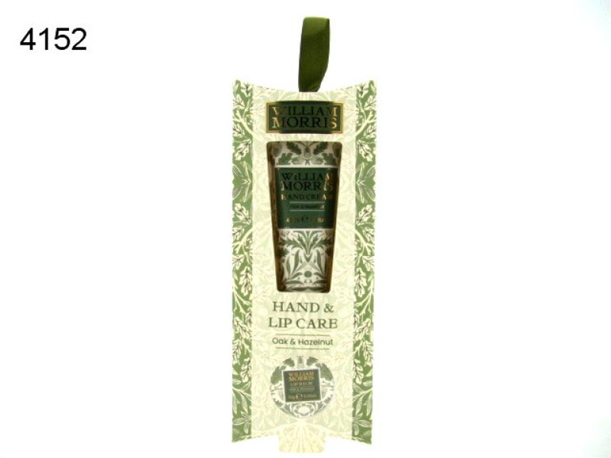 Lesser & Pavey Handcare cadeauset Oak & Hazelnut - handcrème en lippenbalsem