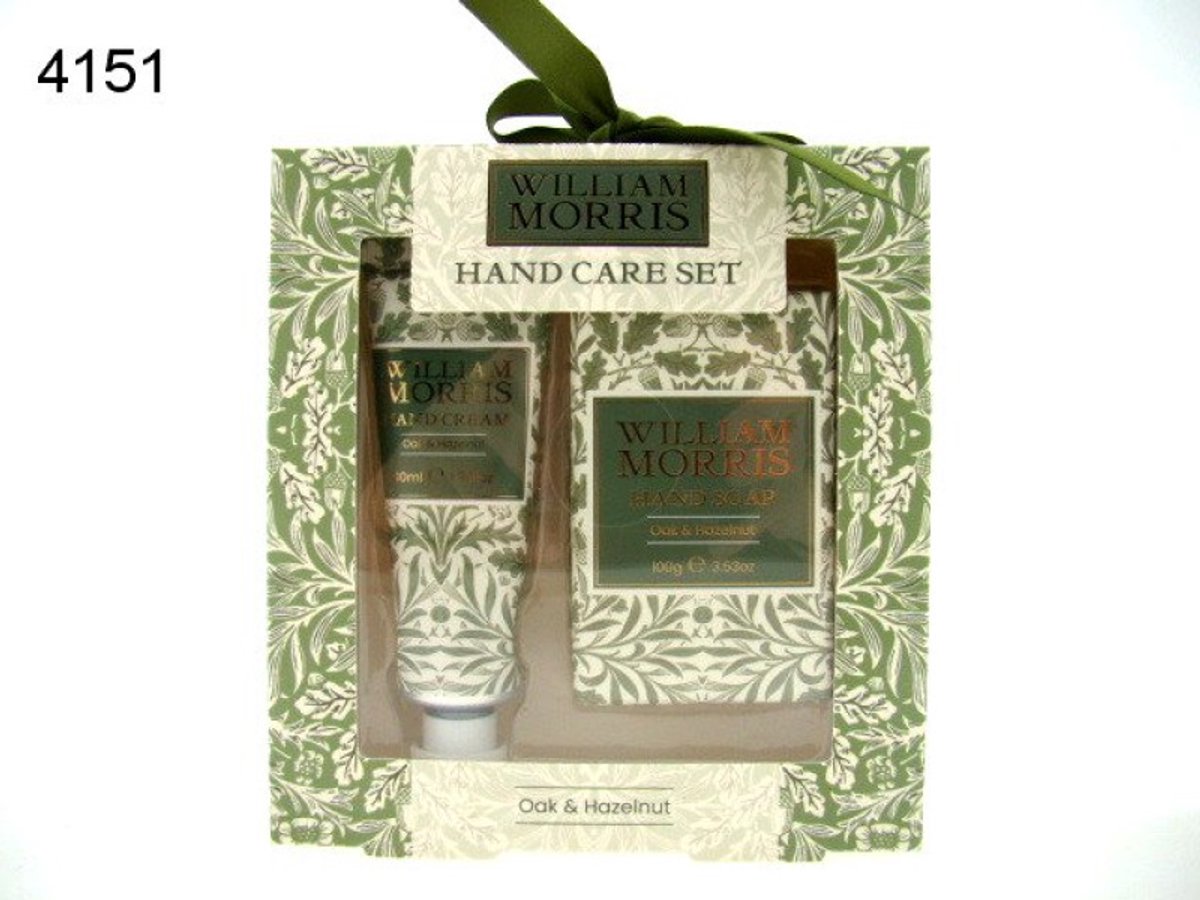 Lesser & Pavey Handcare cadeauset Oak & Hazelnut - handcrème en handzeep