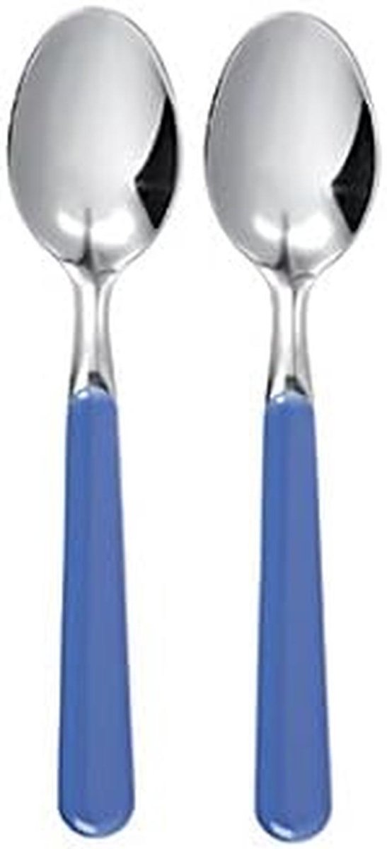 Set van 2 Koffielepels in Hemelsblauw