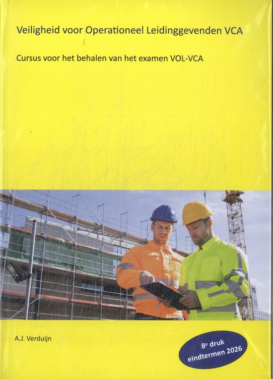 Veiligheid voor Operationeel Leidinggevenden VCA - cover