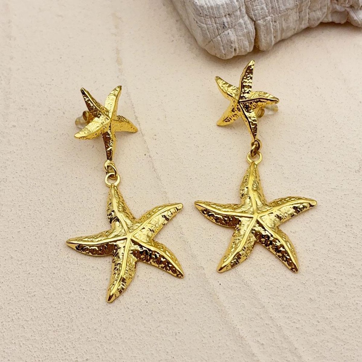 Oorbellen Si Amor Sieraden EW3555-G Roestvrij Staal Kleur Goud