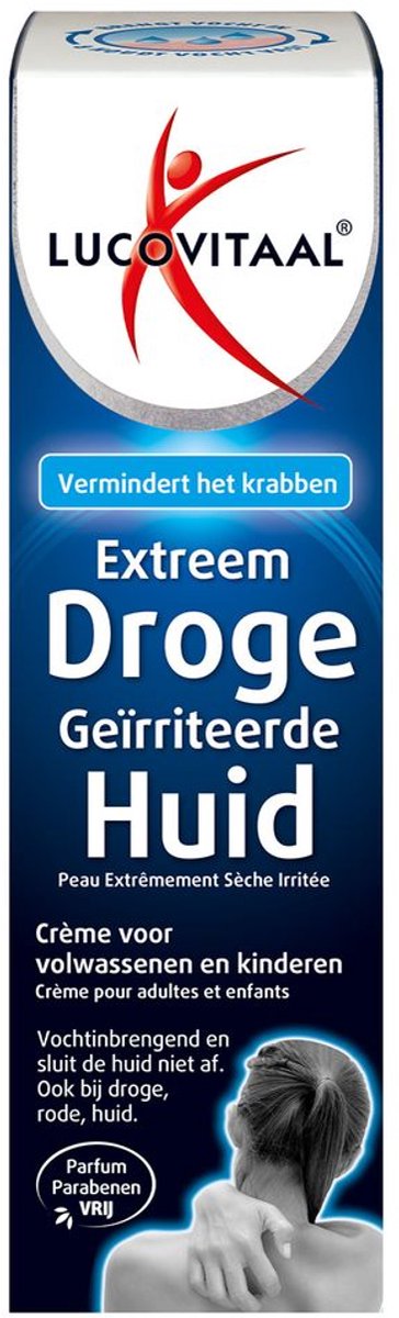Lucovitaal Extreem Droge Geïrriteerde Huid crème 50 ml