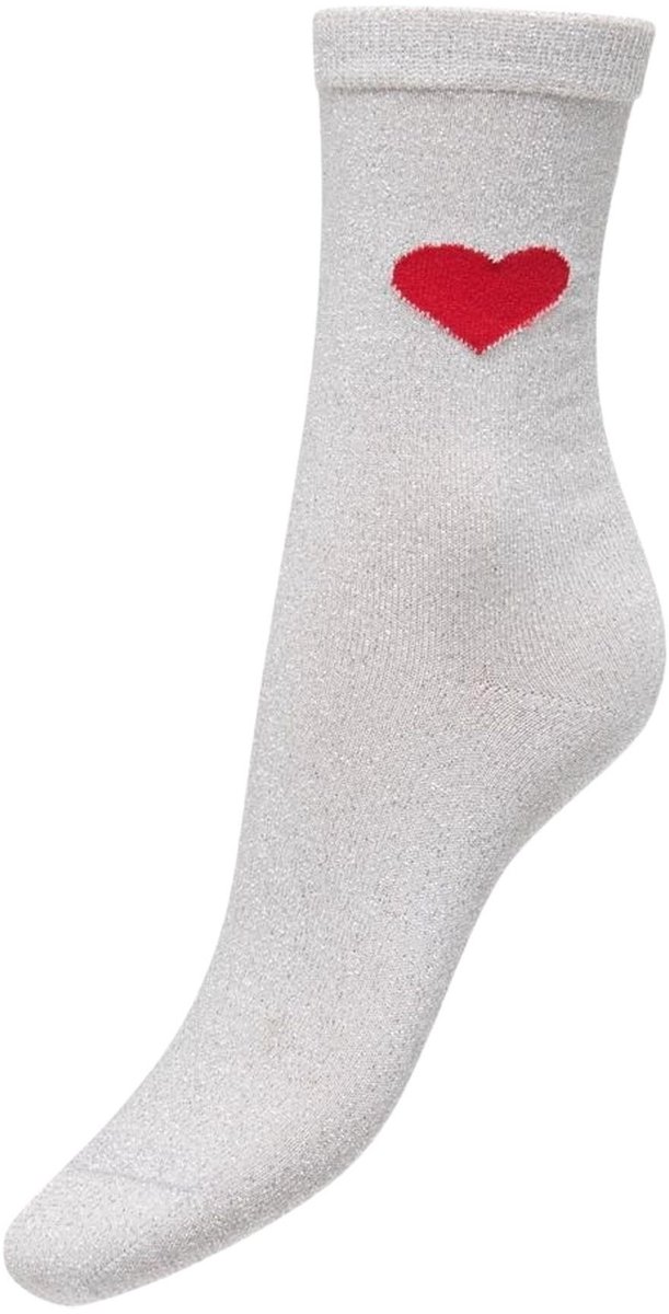 Only Norma Glitter Heart Sokken Dames