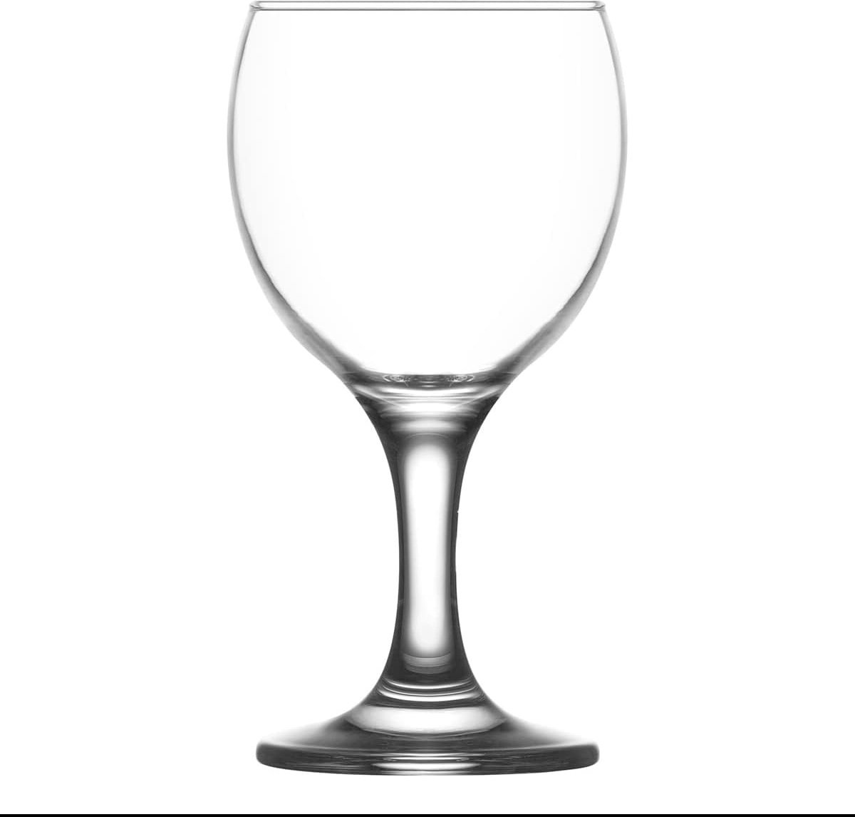 Set van 6 Witte Wijnglazen voor Kunst en Ambachtelijke Doeleinden