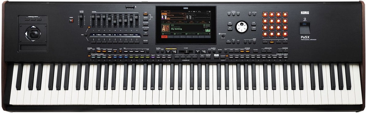 Korg Pa5X 88 Arranger Keyboard met Hammer Action, Aftertouch en EDS-XP