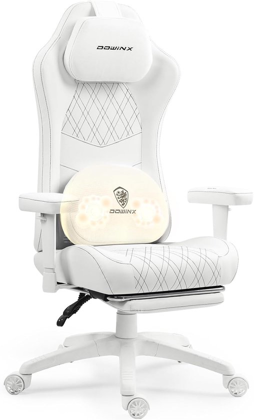 Dowinx Gamingstoel met Massage en Verwarming - Ergonomisch - Dowinx - €139,99