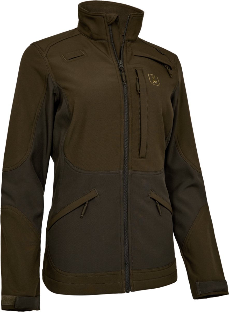 Deerhunter Dames Rogaland Softshell Jas Scandinavische Jas Outdoor Jas Fall Leaf