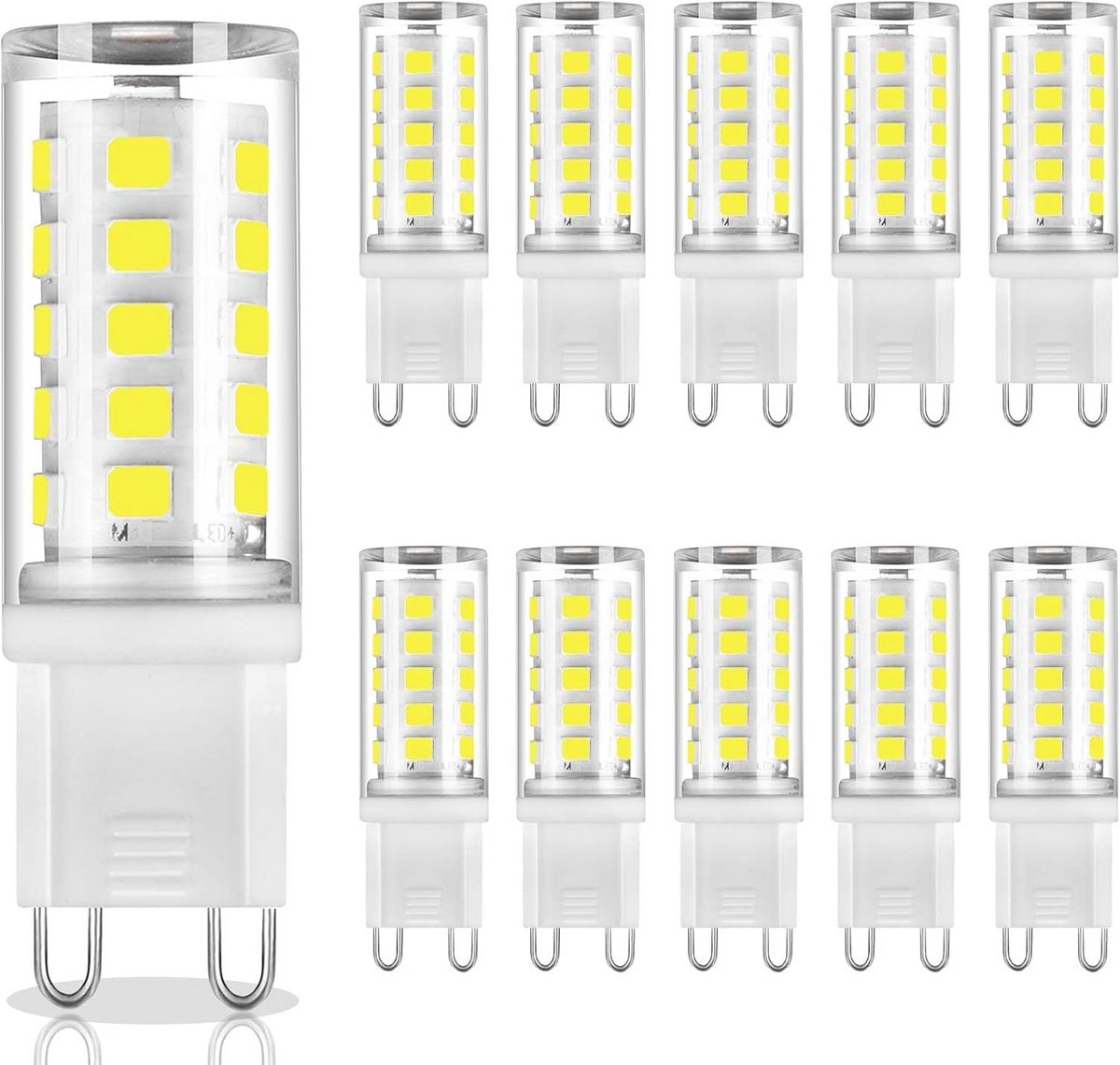 10 Stuks G9 LED Lampen Koel Wit 6000K Energiezuinig