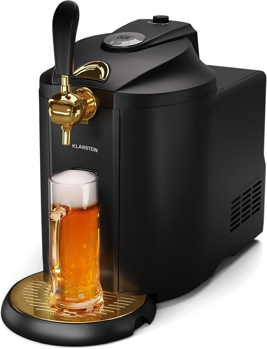 Professionele Bierkoeler met CO2 Systeem voor 5 Liter Fusten - Snel Koel en Instelbare Temperatuur