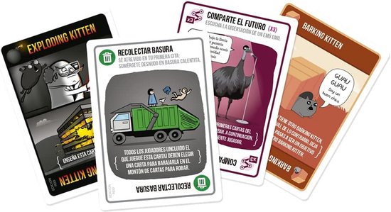 Kaartspel Rampenrecepten voor Exploding Kittens, Nederlands | bol
