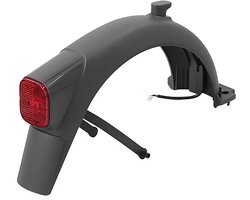 Segway-Ninebot, Achterspatbord voor Ninebot Segway E2 Pro met LED en beugel, Zwart