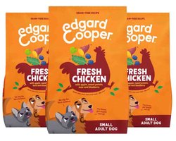 Edgard & Cooper Hondenvoer Droog Adult Small Kip - 3 x 700 gr - Voordeelverpakking