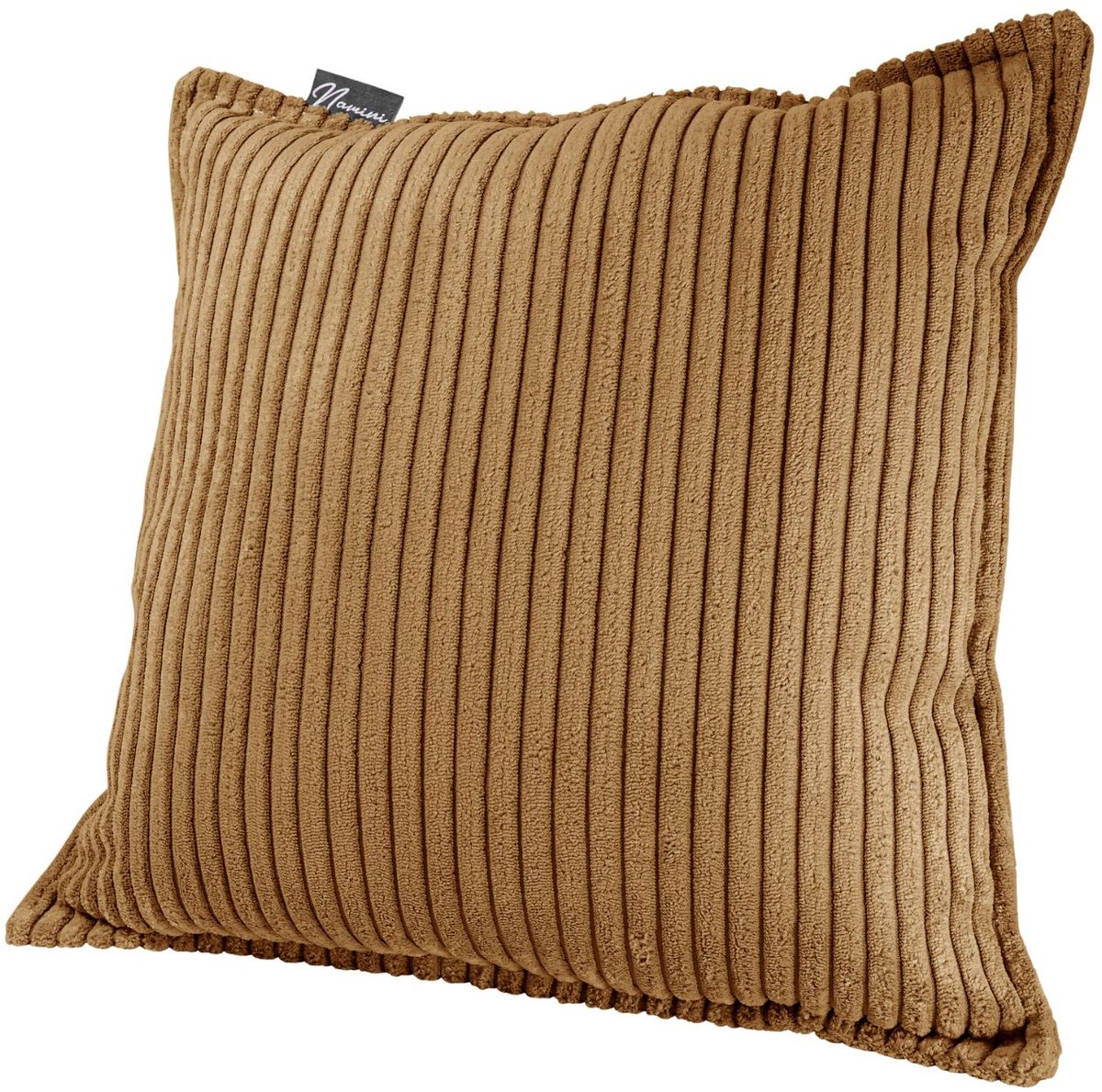 Namini Kussen | Kussentjes voor Kinderkamer & Woonkamer | Gevuld | Vloeistofafstotend | Volledig Uitwasbaar | Handgemaakt | Kussens | Sierkussen | Vierkant | Mosterdgeel | 35x35xcm