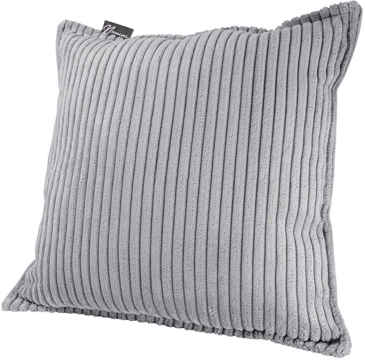 Namini Kussen | Kussentjes voor Kinderkamer & Woonkamer | Gevuld | Vloeistofafstotend | Volledig Uitwasbaar | Handgemaakt | Kussens | Sierkussen | Vierkant | Grijs | 35x35xcm