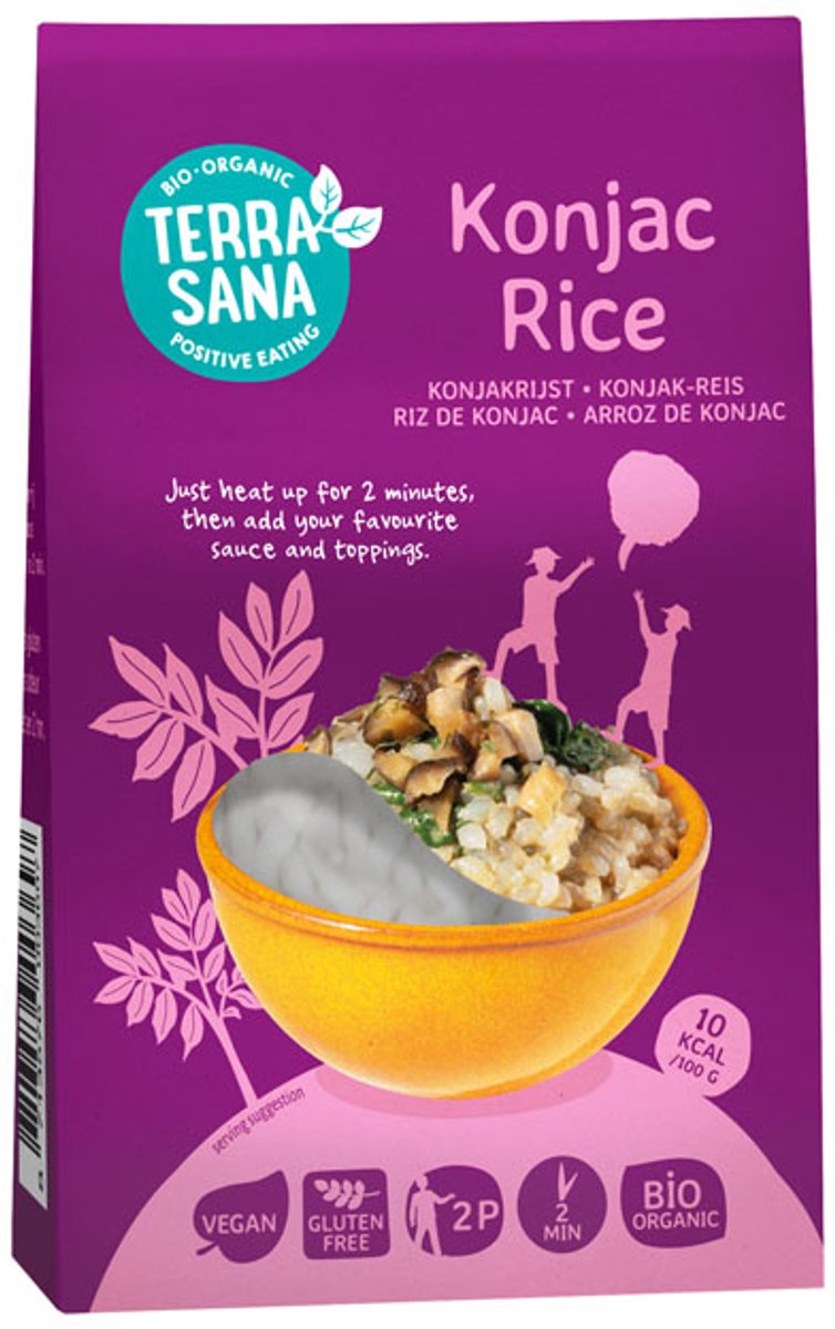 Terrasana Konjac Rijst Bio (250 gr)
