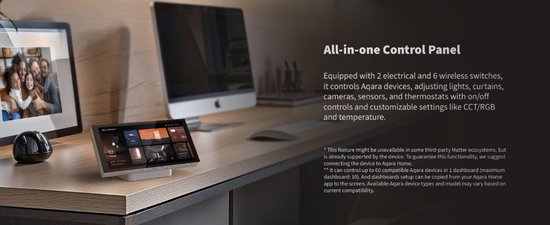 Hub de panneau Aqara S1 Plus