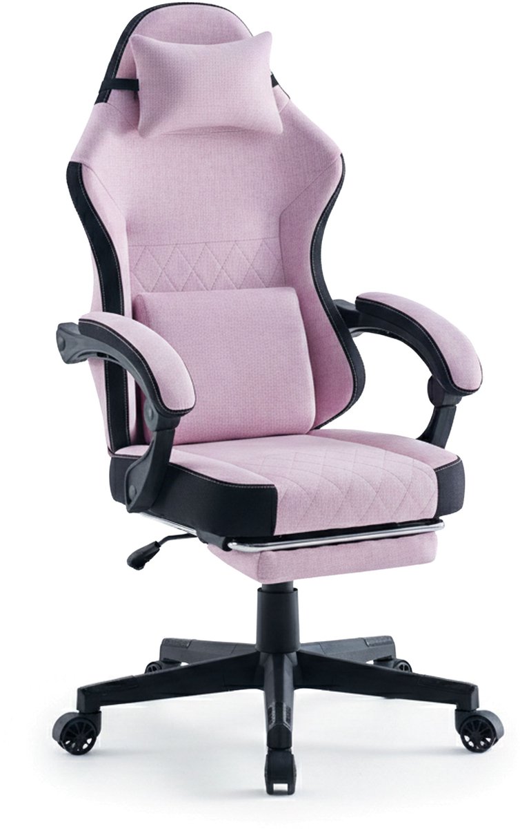 VDD Gaming Chair Roze met Massagefunctie - afbeelding 3