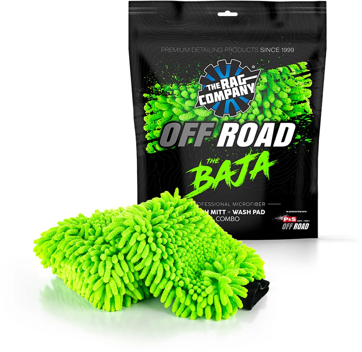 The Rag Company TRC Off Road Baja Pack Washandschoen + Spons