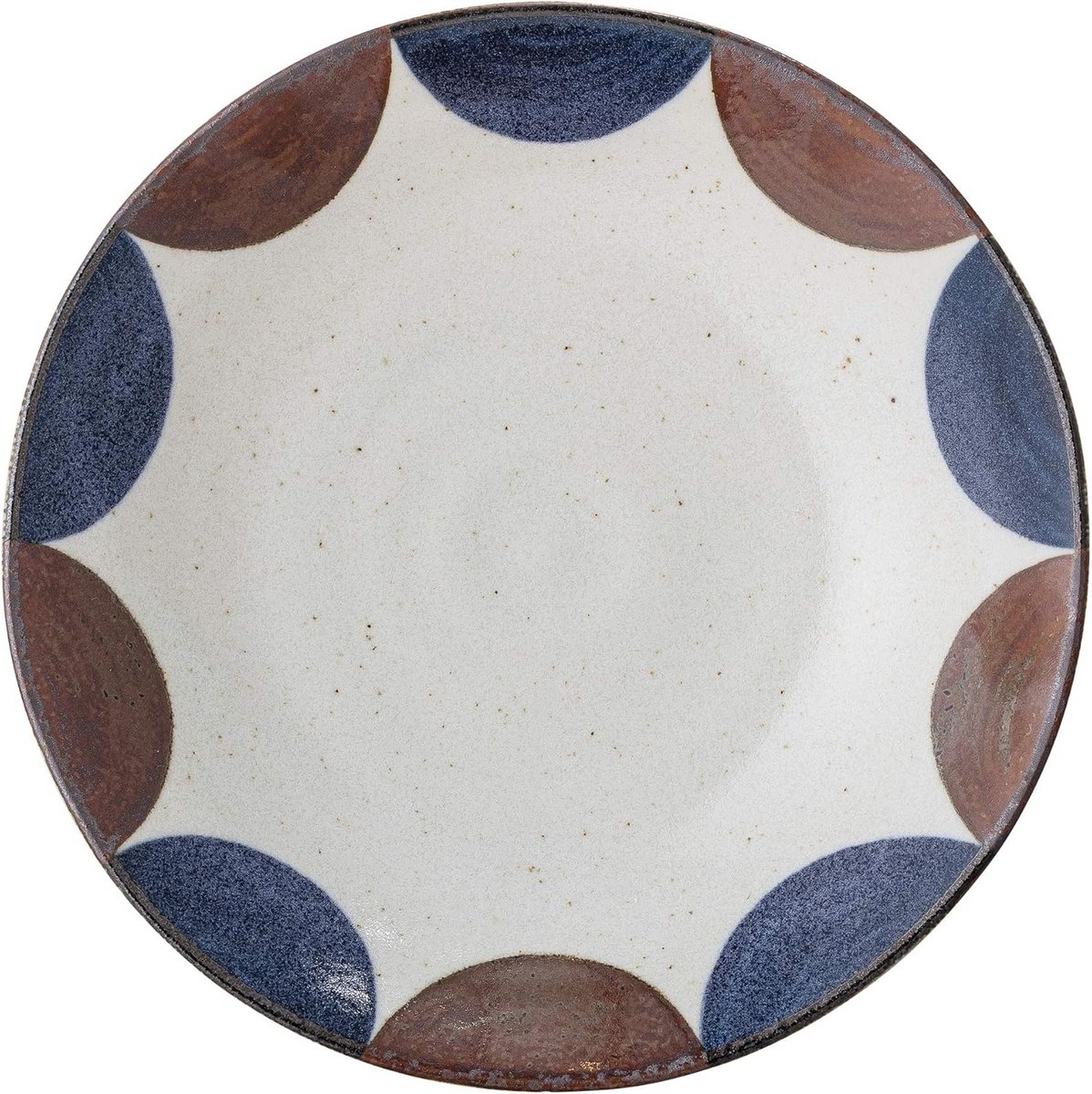 Porseleinen Serveerschaal Blauw Wit Patroon Vaatwasserbestendig