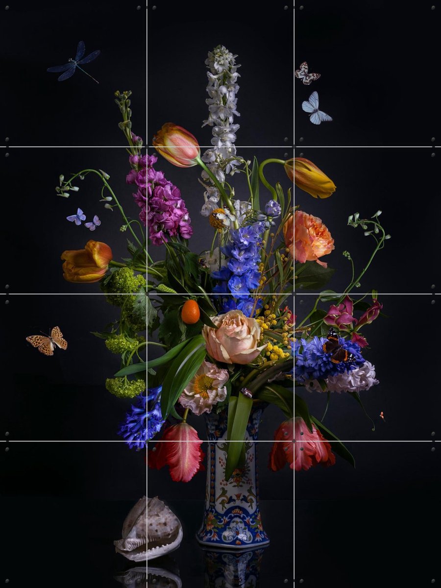 IXXI Dutch Love, Sander van Laar - 60 x 80 cm - Gratis ophangtool - Grote wanddecoratie en posters - Fotografie, Klassiek, Eetkamer, Woonkamer
