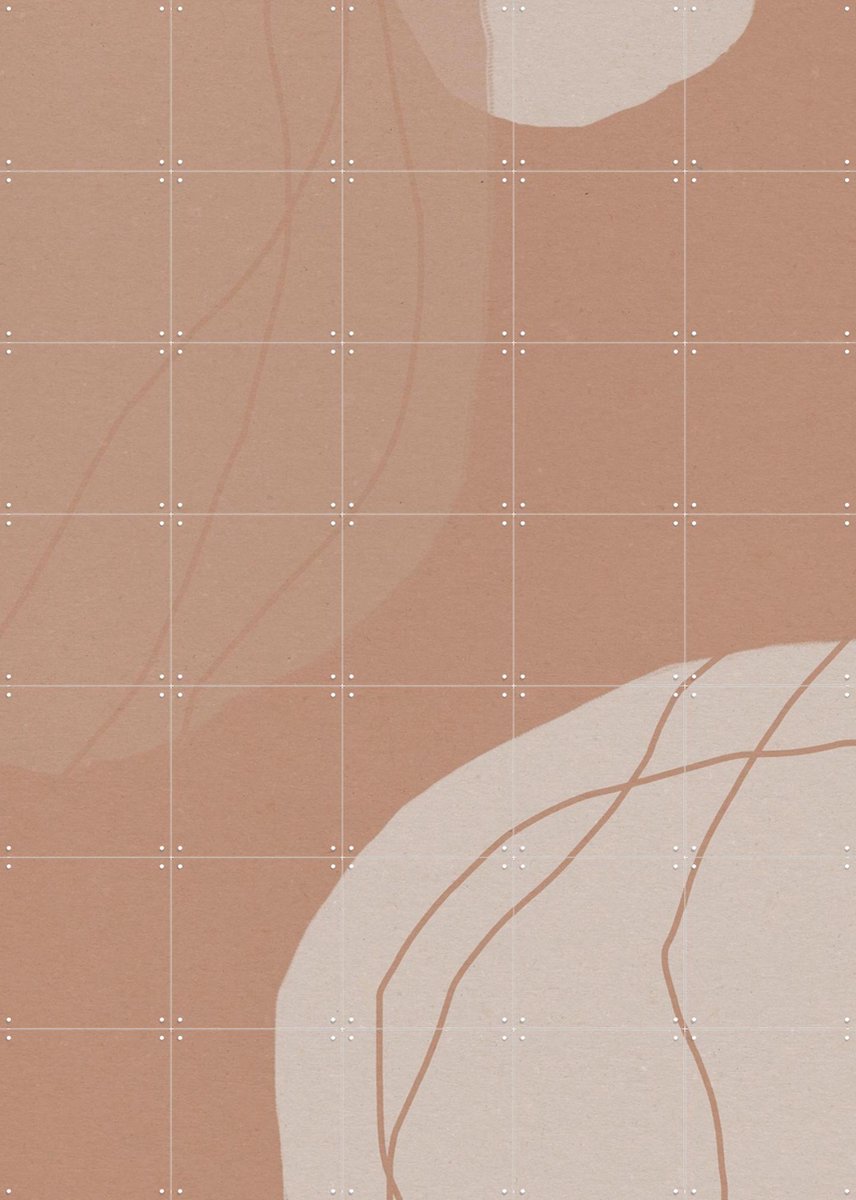 IXXI Shapes 0001, Dina Dankers & Various - 100 x 140 cm - Gratis ophangtool - Grote wanddecoratie en posters - Minimalisme, Naturalisme, Grafisch
