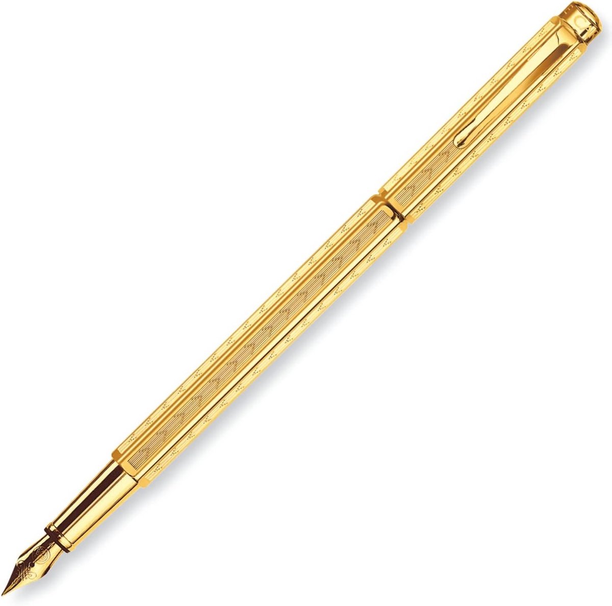 Luxe Vulpen Chevron Verguld Schrijfgerei Fijne Penpunt
