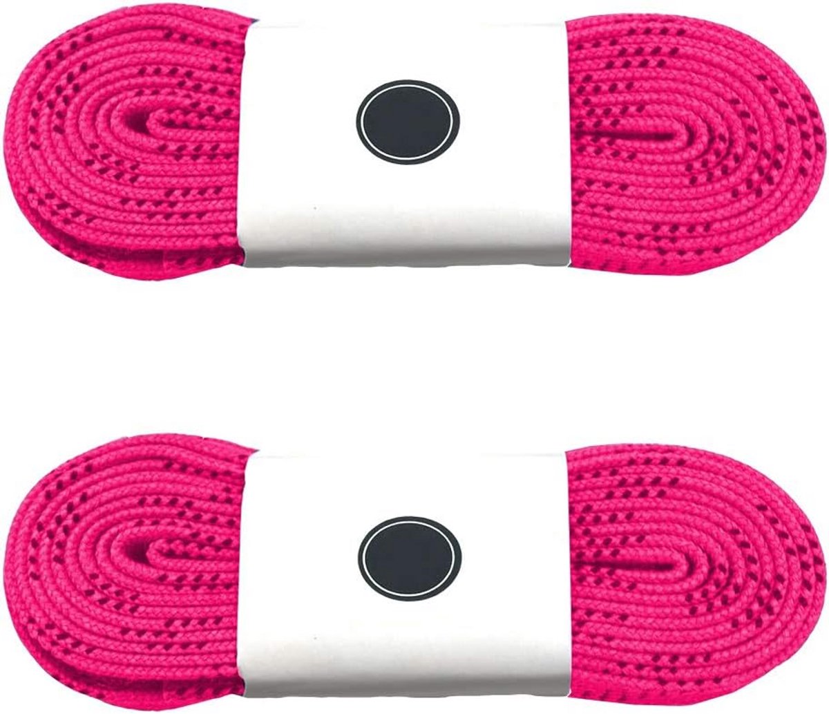 2 Paar Gewaxte Skate- en IJshockey Veters - Diverse Kleuren en Maten
