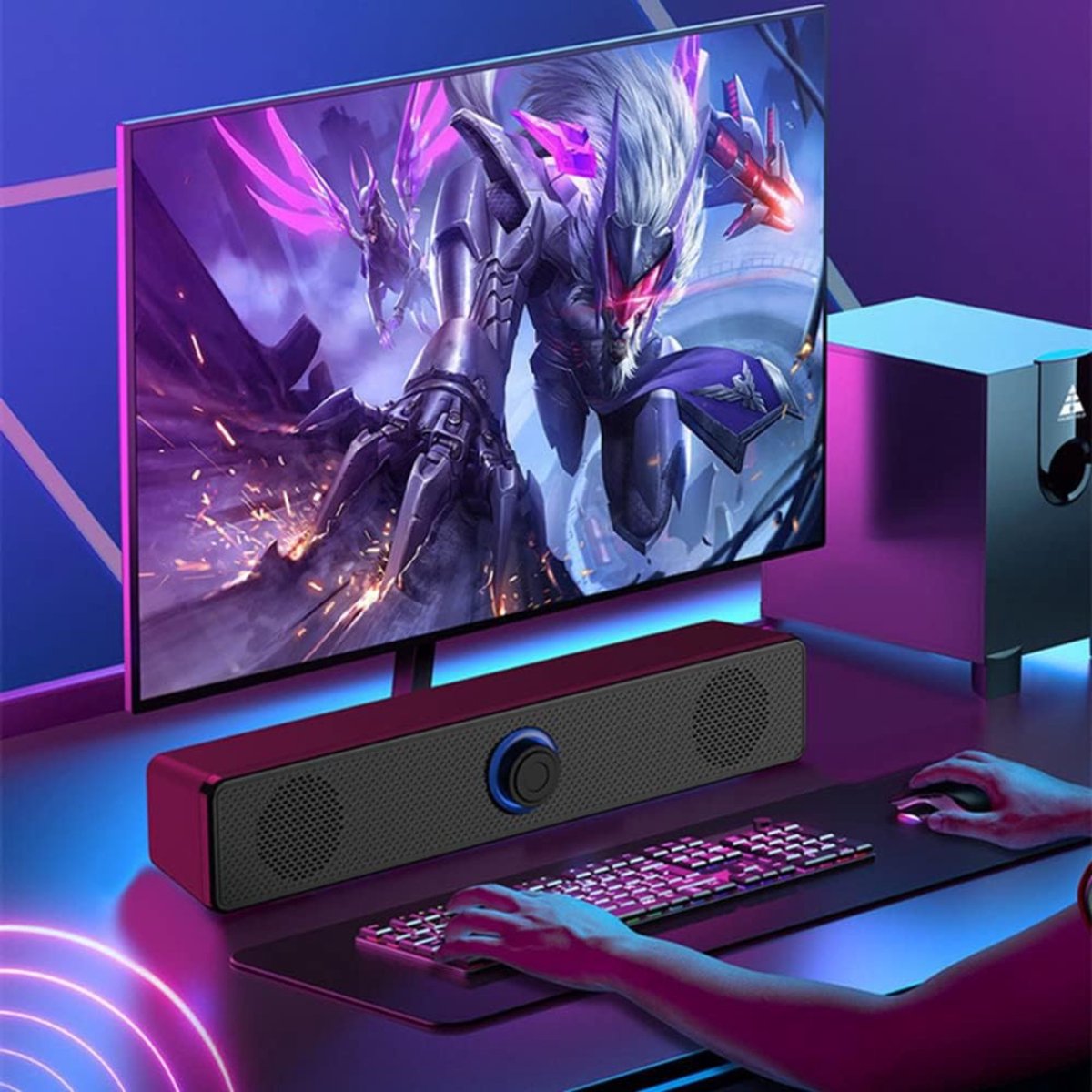 Deze informatie moet worden opgevolgd. Mini Soundbar - afbeelding 3