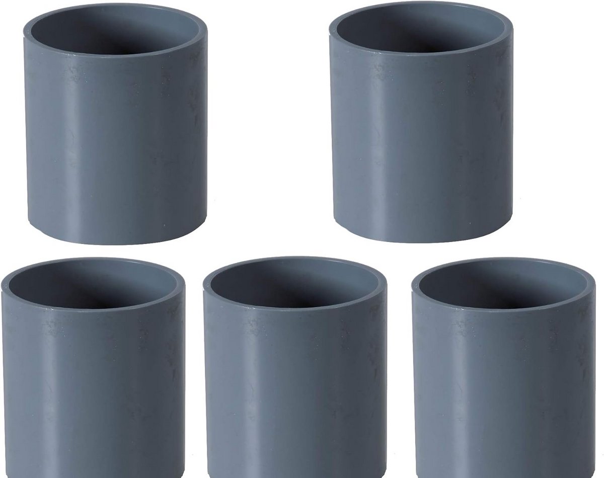 PVC Hulpstukken Ø63mm: Schroefverbindingen, Bochten, T-stukken en Schroefdoppen