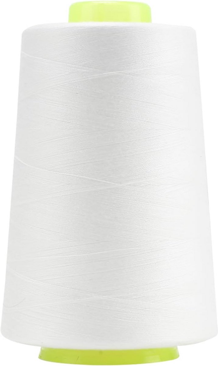 Sterk Nylon Naaigaren Wit 5000 Yard - Voor Naaimachine en Handnaaien