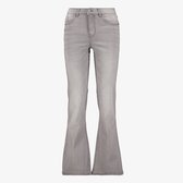 TwoDay dames flared jeans lichtgrijs - Maat 36