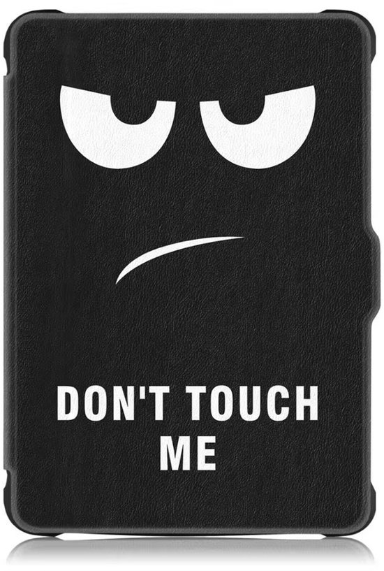 Kobo Clara Colour / BW Hoes voor eReader - Basic SleepCover - Don't touch - Slaapfunctie van Merkloos — afbeelding 2