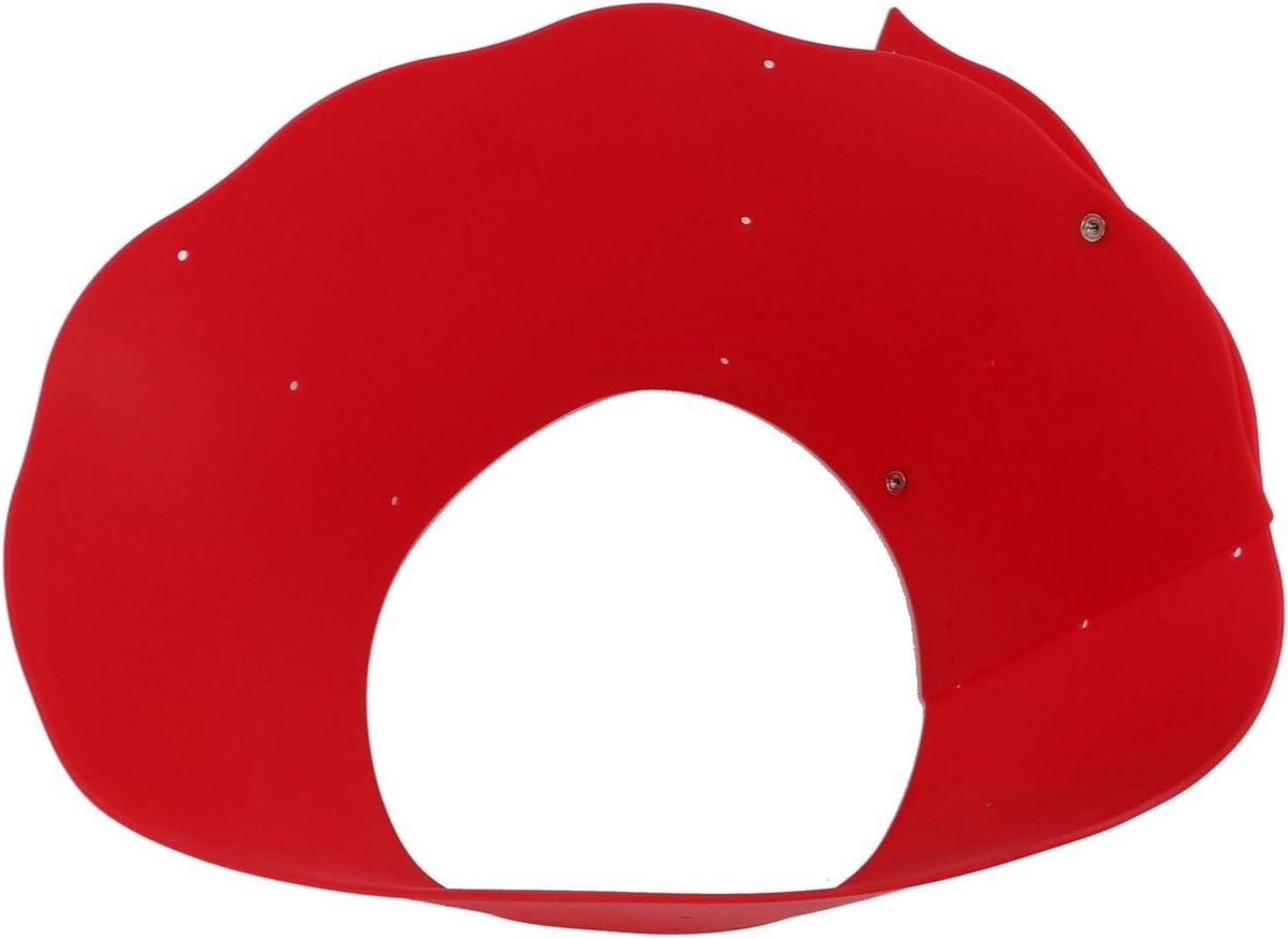 Spatbescherming voor pannen - Rood - Keukentool voor spatten en morsen