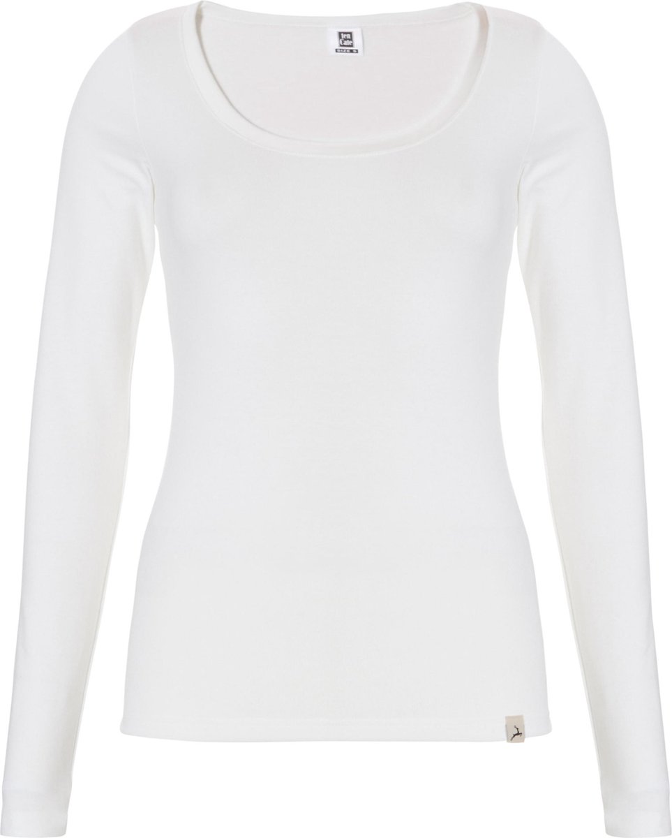 Ten Cate dames thermo shirt Lange mouw - XL - Wit | bol.com