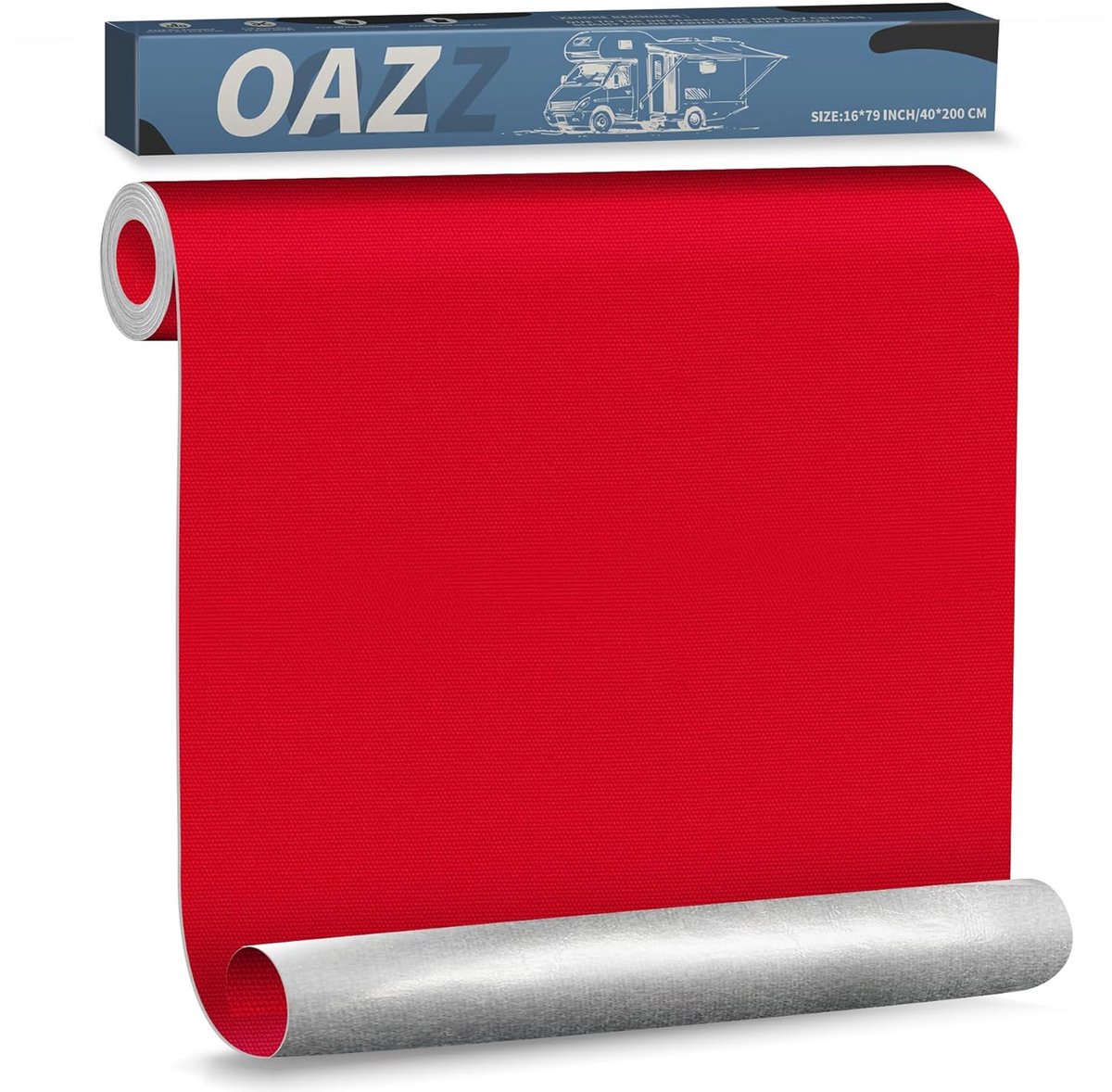Grote Zelfklevende Reparatiepleister voor Meubels en Textiel - Rood